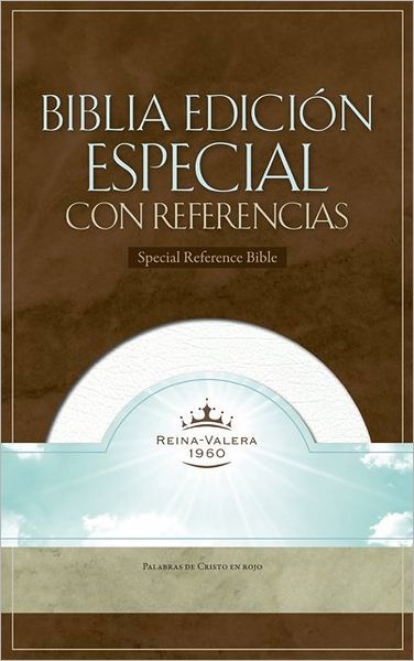 Cover for Bible · RVR 1960 Biblia con Referencias, blanco piel fabricada (Läderbok) (1995)