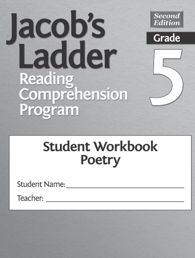 Cover for Clg Of William And Mary / Ctr Gift Ed · Jacob's Ladder Reading Comprehension Program: Grade 5, Student Workbooks, Poetry (Set of 5) (Paperback Book) (2022)