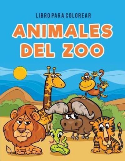 Cover for Coloring Pages for Kids · Libro para colorear animales del zoo (Taschenbuch) (2017)