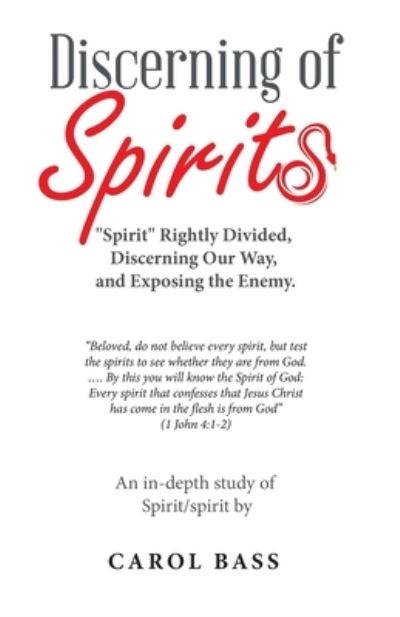 Cover for Carol Bass · Discerning of Spirits (Book) (2022)