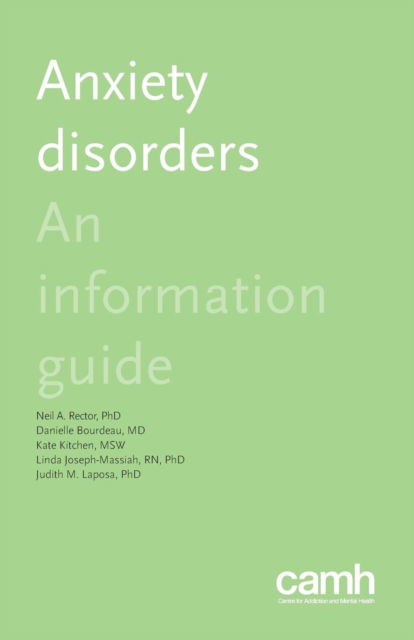 Cover for Neil a Rector · Anxiety Disorders (Paperback Book) (2016)