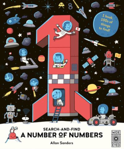 Cover for Aj Wood · Search and Find a Number of Numbers: 1 Book, 100s of Things to Find! (Hardcover Book) (2020)