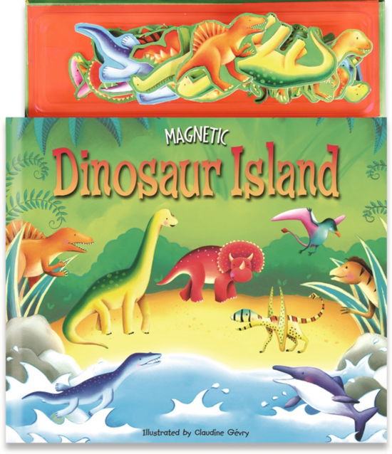 Cover for Oakley Graham · Magnetic Dinosaur Island - Magnetic Island Books (Gebundenes Buch) (2024)