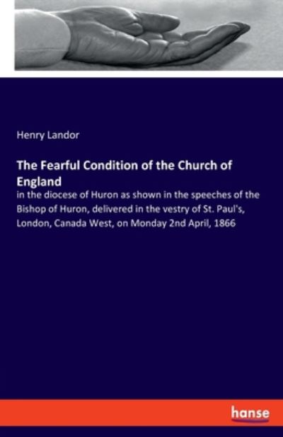 Cover for Landor · The Fearful Condition of the Chu (Book) (2019)