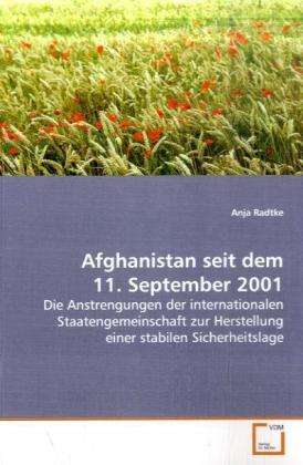 Cover for Radtke · Afghanistan seit dem  11. Septem (Book)