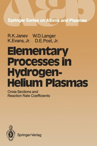 Cover for Ratko K. Janev · Elementary Processes in Hydrogen-Helium Plasmas: Cross Sections and Reaction Rate Coefficients - Springer Series on Atomic, Optical, and Plasma Physics (Paperback Book) [Softcover reprint of the original 1st ed. 1987 edition] (2011)