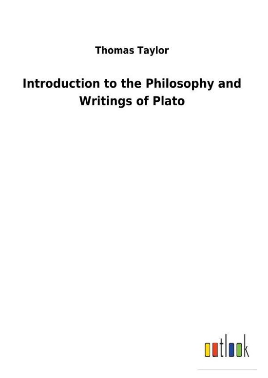 Cover for Taylor · Introduction to the Philosophy a (Bog) (2018)