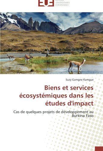 Cover for Suzy Gamgne Kamgue · Biens et Services Écosystémiques Dans Les Études D'impact: Cas De Quelques Projets De Développement Au Burkina Faso (Paperback Book) [French edition] (2018)
