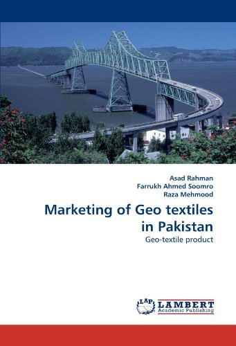 Cover for Raza Mehmood · Marketing of Geo Textiles in Pakistan: Geo-textile Product (Pocketbok) (2010)