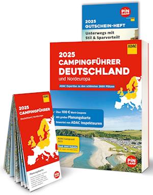 Cover for Mair-Dumont · ADAC Campingführer 2025: Deutschland / Nordeuropa (Sewn Spine Book) (2024)