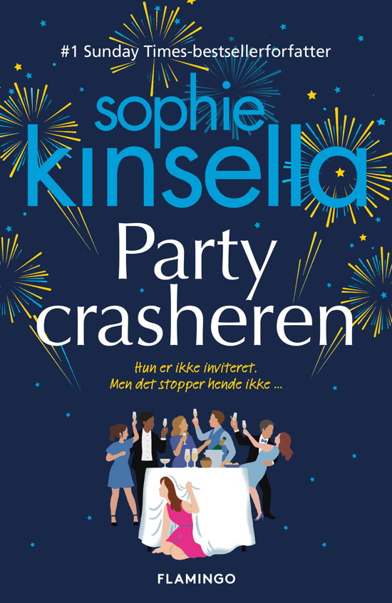 Cover for Sophie Kinsella · Partycrasheren (Sewn Spine Book) [1.º edición] (2022)