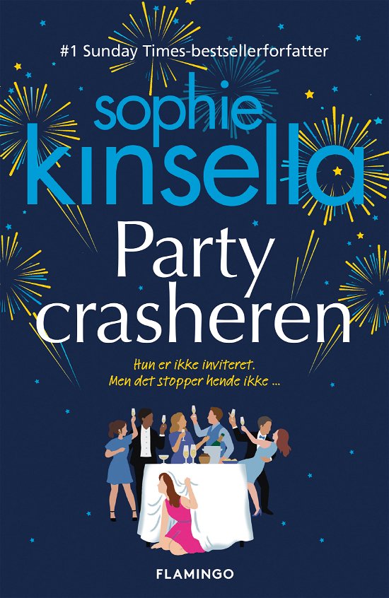Cover for Sophie Kinsella · Partycrasheren (Sewn Spine Book) [1.º edición] (2022)