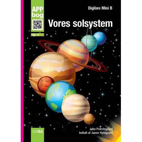 Cover for John Præstegaard · Vores Solsystem Appbog (Bog) (2016)