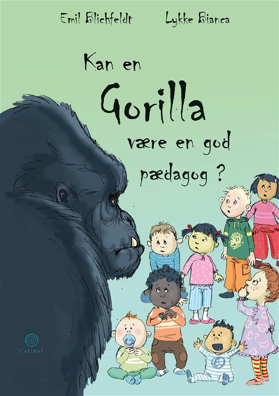 Cover for Emil Blichfeldt · Kan en Gorilla være en god pædagog (Hardcover Book) [1er édition] (2019)