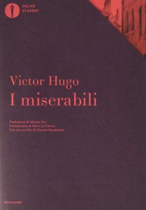 Cover for Victor Hugo · I Miserabili. Con Uno Scritto Di Charles Baudelaire (Book)