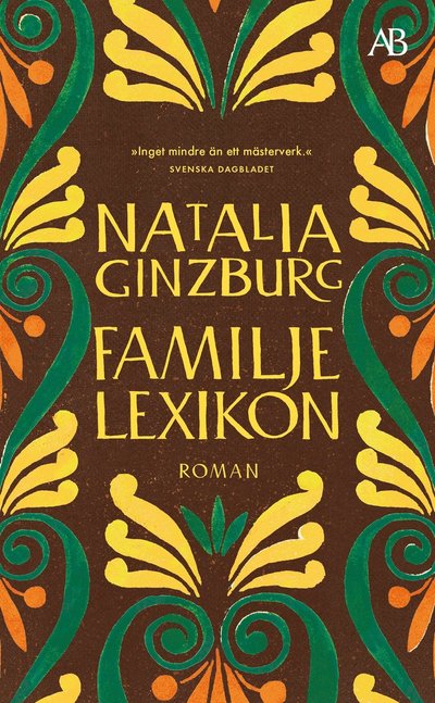 Cover for Natalia Ginzburg · Familjelexikon (Pocketbok) (2022)