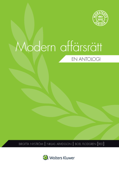 Cover for Annamaria Westregård · Modern affärsrätt : en antologi (Bog) (2017)