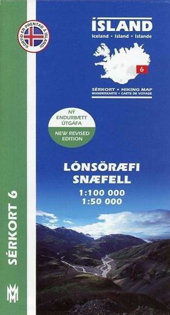 Cover for Mal Og Menning · Island-sÃ©rkort.06 LÃ³nsÃ¶raefi,snaefell (Map)