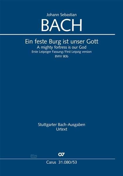 Cover for Bach · Ein feste Burg ist unser Gott,KA (Book)