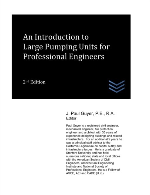 Cover for J Paul Guyer · An Introduction to Large Pumping Units for Professional Engineers - Water Resources Engineering (Pocketbok) (2022)