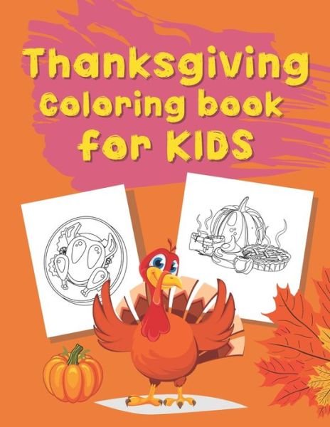 Cover for Raveewan Srikhum · Thanksgiving Coloring book for KIDS (Pocketbok) (2020)