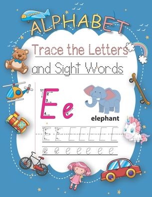 Cover for Mehdi Taqnib · Trace Letters Of The Alphabet and Sight Words (Paperback Book) (2020)