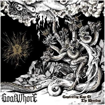 Cover for Goatwhore · Constricting Rage of the Merciless Black (LP) [Coloured edition]