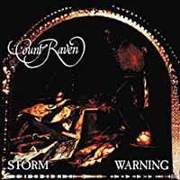 Cover for Count Raven · Storm Warning (Marbled Vinyl) (LP) [Limited, Remastered edition] (2018)