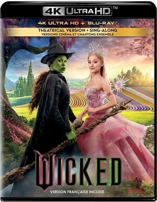 Cover for 4k Ultra Hd · Wicked (4K Ultra HD) (2025)