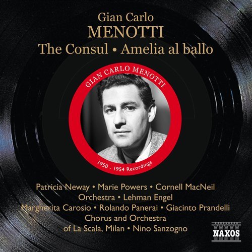 Cover for G.C. Menotti · Consul / Amelia Al Ballo (CD) (2010)