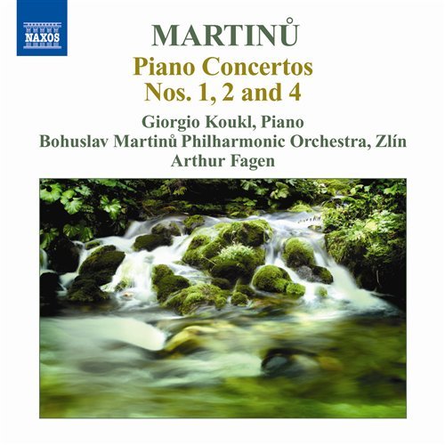 Cover for B. Martinu · Piano Concertos 2 No.1,2,4 (CD) (2010)