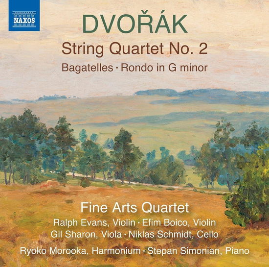 Antonin Dvorak: String Quartet No. 2 / Bagatelles / Rondo In G Minor - Fine Arts Quartet - Música - NAXOS - 0747313451371 - 12 de enero de 2024