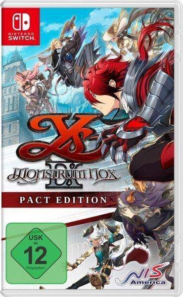 Ys Ix: Monstrum Nox Pact Edition (switch) Englisch, Japanisch - Game - Brætspil - Nis America - 0810023036371 - 