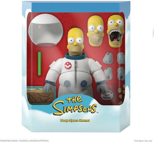 Simpsons Ultimates! Wave 1 · Simpsons Ultimates! Wave 1 - Deep Space Homer (Legetøj) (2023)