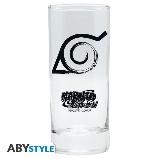 NARUTO SHIPPUDEN - Konoha - Glass 290ml - Glass - Merchandise - ABYstyle - 3700789247371 - 3. marts 2020