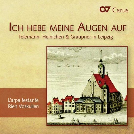 Cover for Telemann / L'arpa Festante / Voskuilen / Winter · Telemann Heinichen &amp; Graupner in Leipzig (CD) (2015)