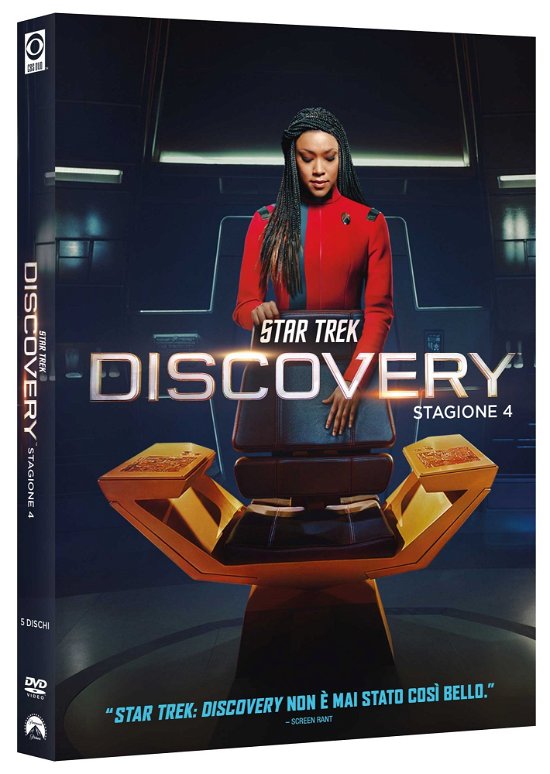 Cover for Star Trek: Discovery · Stagione 04 (DVD) (2022)