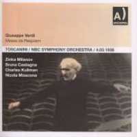 Cover for Verdi / Toscanini · Messa Da Requiem: Milanov (CD) (2012)