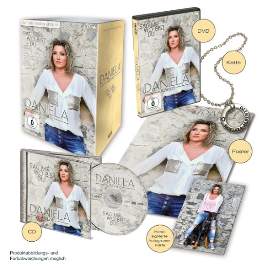 Cover for Daniela Alfinito · Sag Mir Wo Bist Du (Limitierte Fanbox) (CD/DVD) (2017)