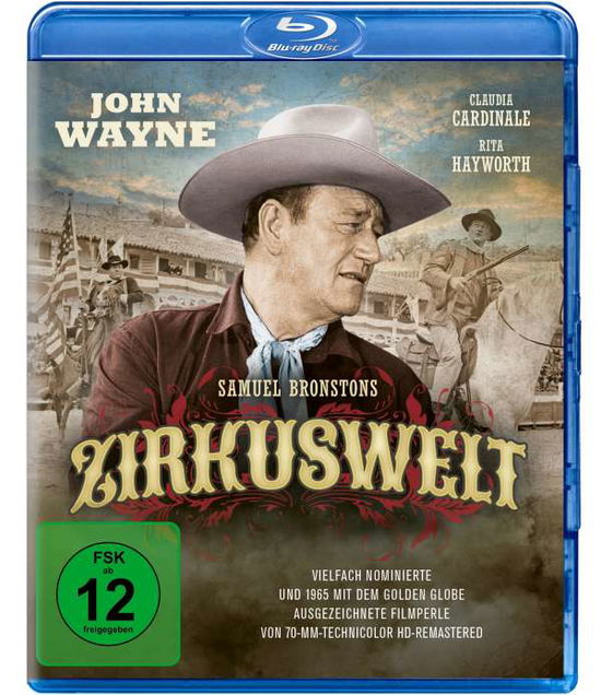 Cover for Wayne,john / Cardinale,claudia / Hayworth,rita/+ · Zirkuswelt (Blu-ray) (2020)