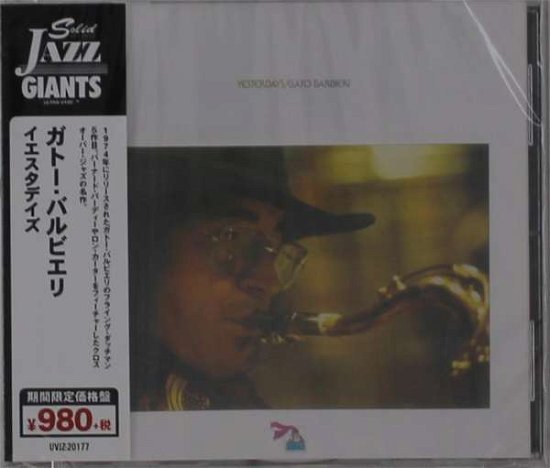 Cover for Gato Barbieri · Yesterdays (CD) [Japan Import edition] (2021)