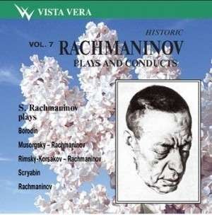 Cover for Rachmaninov · Plays And Conducts Vista Vera Klassisk (CD) (2003)