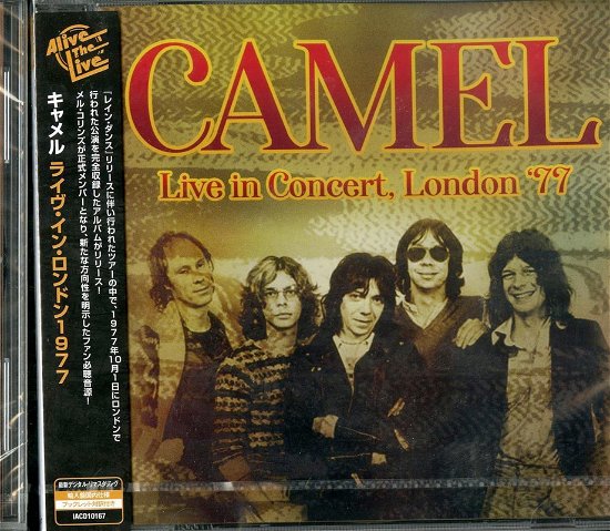Cover for Camel · Live in Concert, London 1977 (CD) [Japan Import edition] (2019)