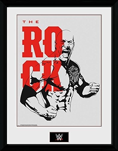 Cover for Wrestling · Wrestling: Wwe: The Rock (Stampa In Cornice 30x40 Cm) (CD)