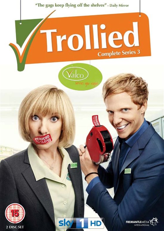 Cover for Trollied the Complete Series 3 (DVD) (2013)