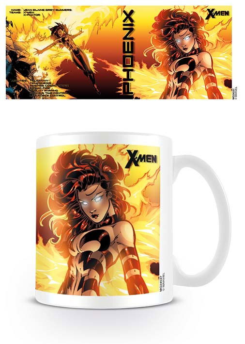 Phoenix Ceramic Mug, Multicoloured, 7.9 X 11 X 9.3 Cm - X-Men - Merchandise - Pyramid Posters - 5050574245371 - 7. Februar 2019