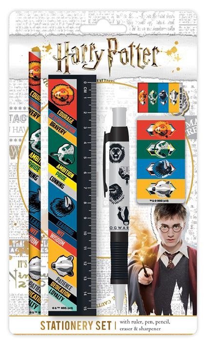 Harry Potter: House Traits -Stationery Set- (Set Cancelleria) - P.Derive - Merchandise -  - 5051265728371 - 2019