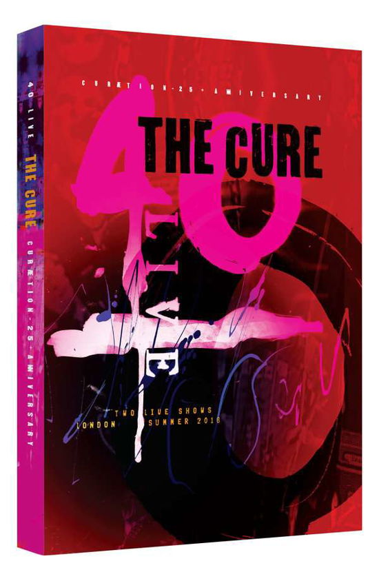 Cover for The Cure · 40 Live - Curaetion-25 (Blu-Ray) [Limited edition] (2019)