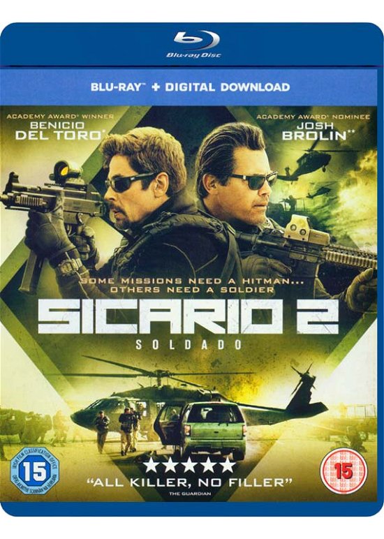 Sicario 2 - Soldado - Sicario 2 Soldado BD - Films - Lionsgate - 5055761912371 - 29 octobre 2018