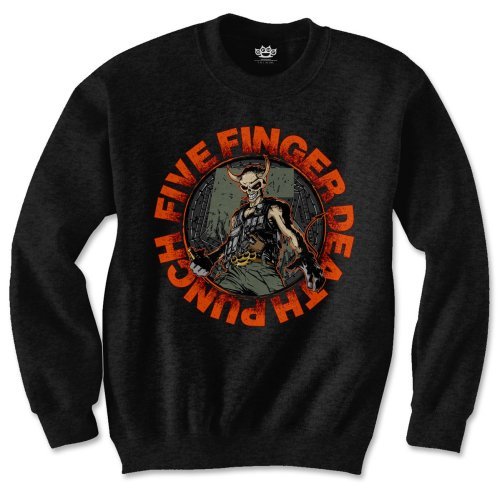 Cover for Five Finger Death Punch · Five Finger Death Punch: Seal Of Ameth Black (Felpa Unisex Tg. S) (CLOTHES) [size S] [Black - Unisex edition]